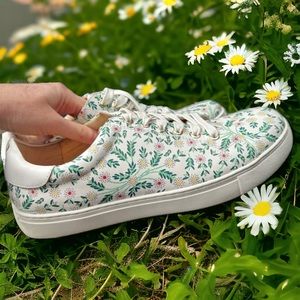Jack Rogers Rory Daisy Print Sneakers